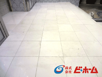 石材研磨施工例
