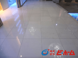 石材研磨施工例